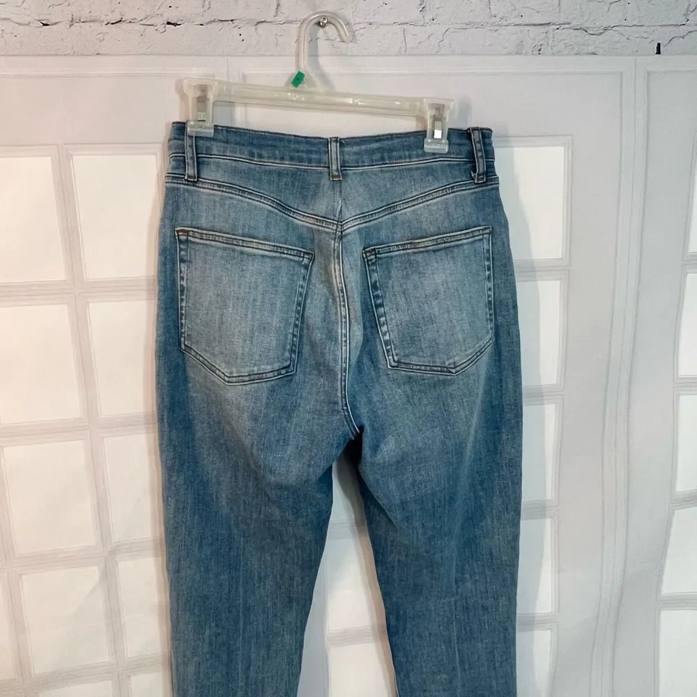 Reformation jeans po# 17801 Cyrus Wash high waist straight leg size 30 - Picture 9 of 14